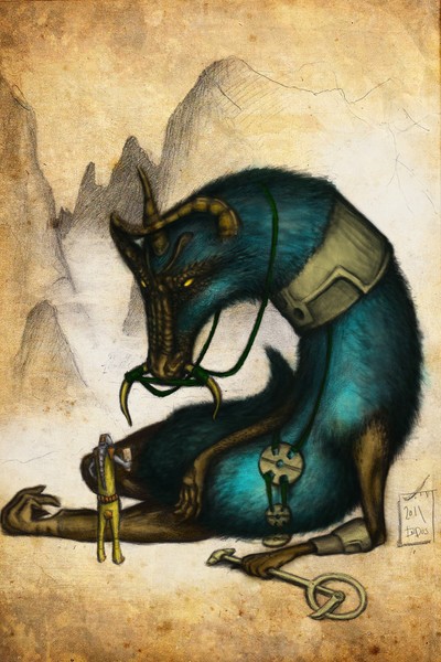 Old Blue Dragon