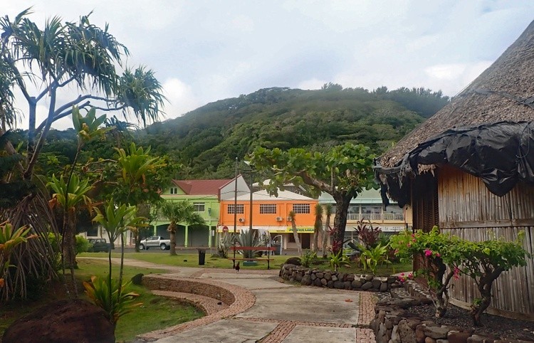 Raiatea Uturoa town