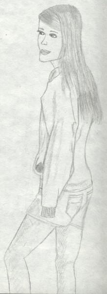 Girl in Hoodie