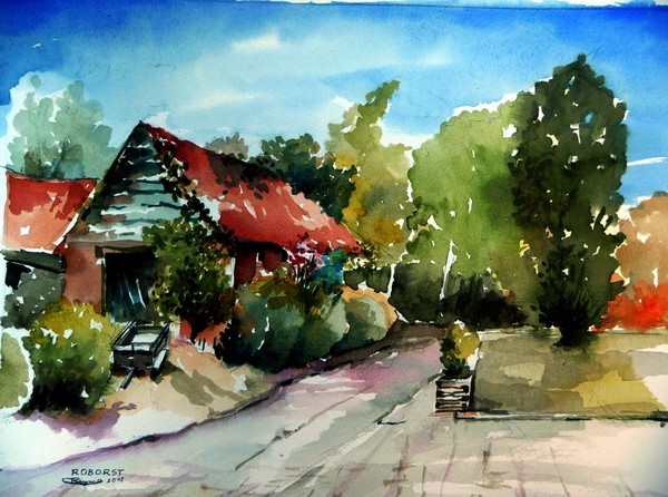 Barn in Roborst (East-Flanders)