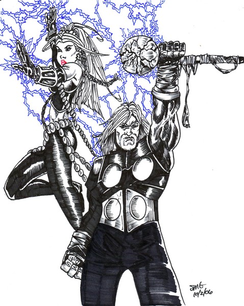 Lightning Crashes