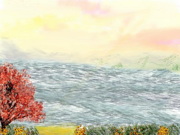 Spring at the Lake.