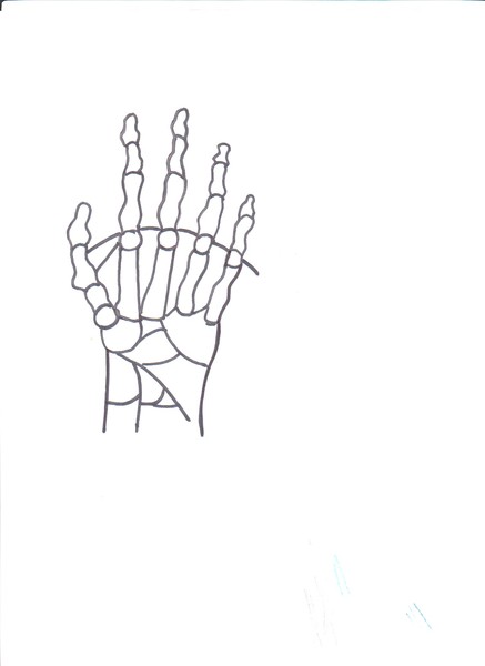 skeleton hand