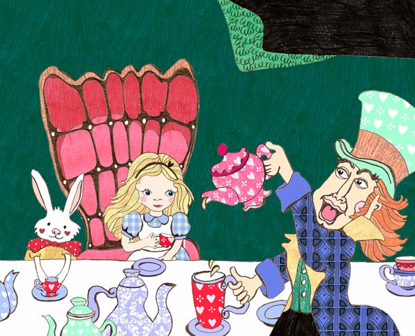 Alice and the Mad Hatter