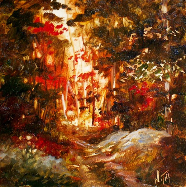 Fall woodland