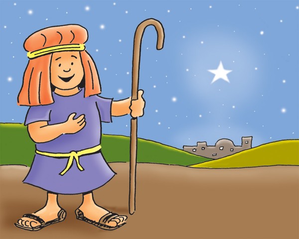 Shepherd Boy Bethlehem Christmas Star