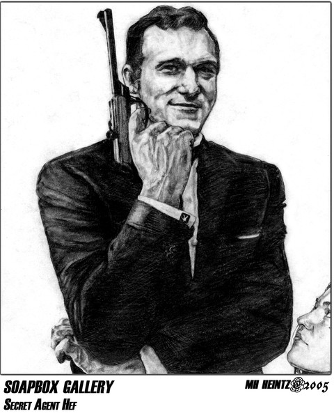 SOAPBOX GALLERY: SECRET AGENT HEF