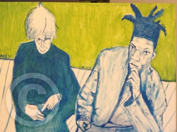 Andy Warhol & Jean M. Basquiat