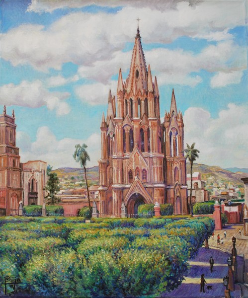 Plaza en San Miguel de Allende