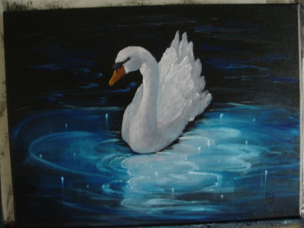sparkling swan