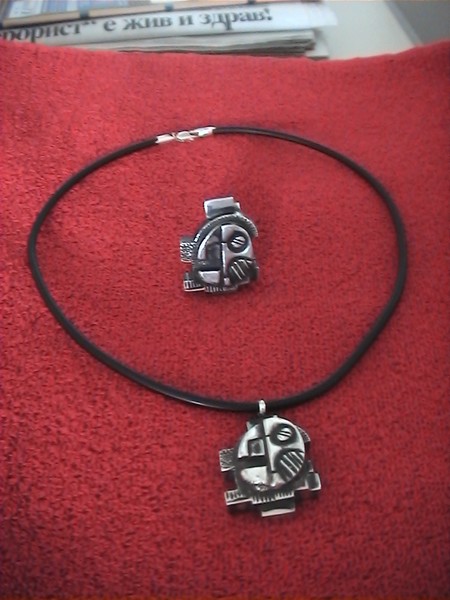 Silver Ring and Pendant