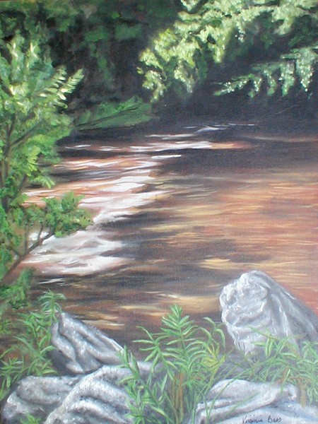 River by the Blue Ridge Parkway