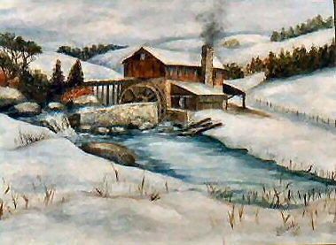 Snowy Mill