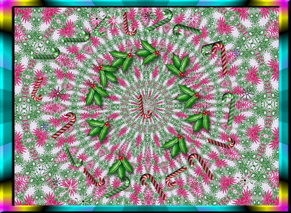 Elizabeths Red Christmas Picture