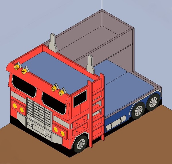 Optimus Prime Bunk Beds