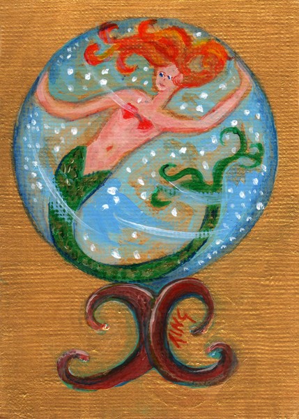 Mermaid Snow Globe