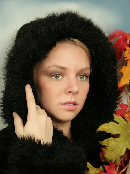Lieghanna in  Black Fur