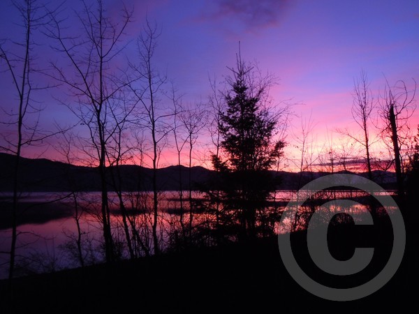 Pink Skies on the Shuswap