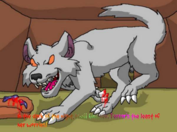 Wolf singing