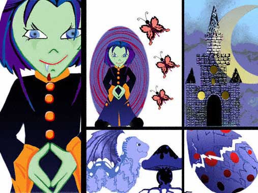 Happy Vampire Boy StoryBoard