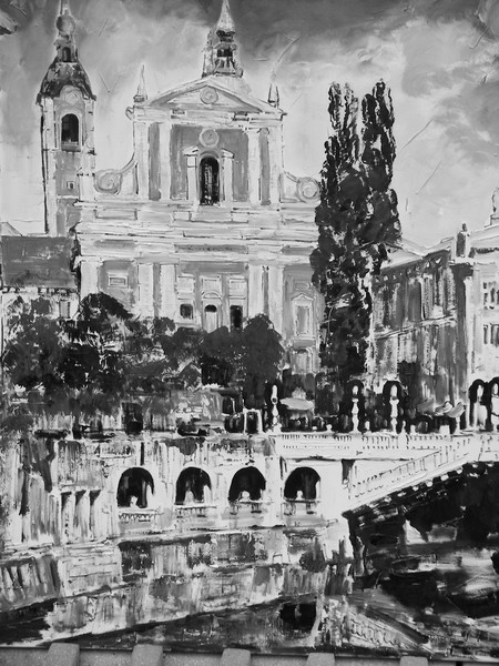 Ljubljana-hometown-Slovenia-St. Francisco church