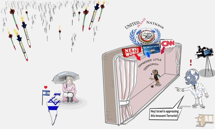 Cartoon rainning 7
