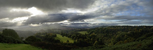 Shower at Scott's View