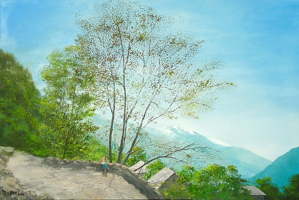 A VILLAGE IN ALEO, NEW MANALI