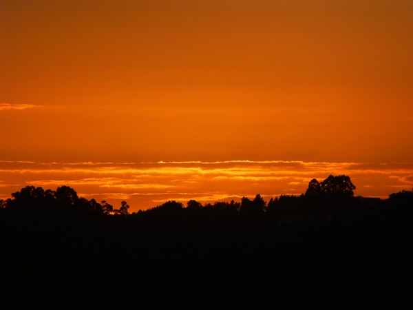 Ocaso gallego.