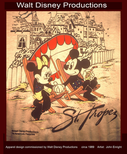 Mickey in San Tropez