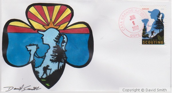 Arizona Scouting FDC (Girl)