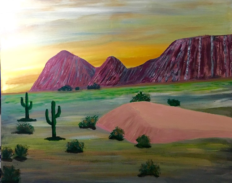 Peaceful Desert