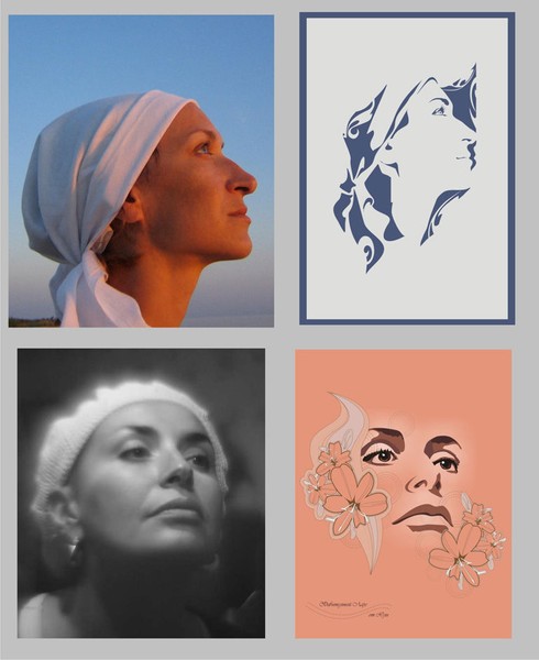 vector portrait 3