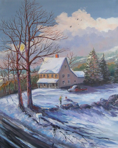 Winter in Maine