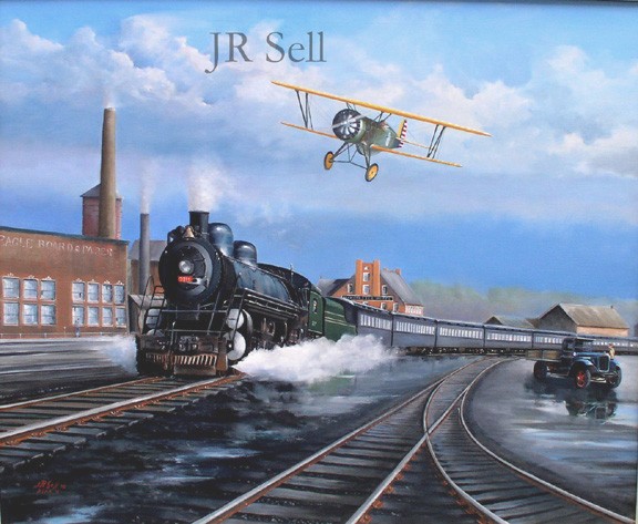 Delivering The Mail  1935 SOLD