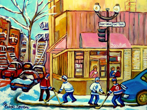 BEAUTY'S RESTAURANT WITH HOCKEY