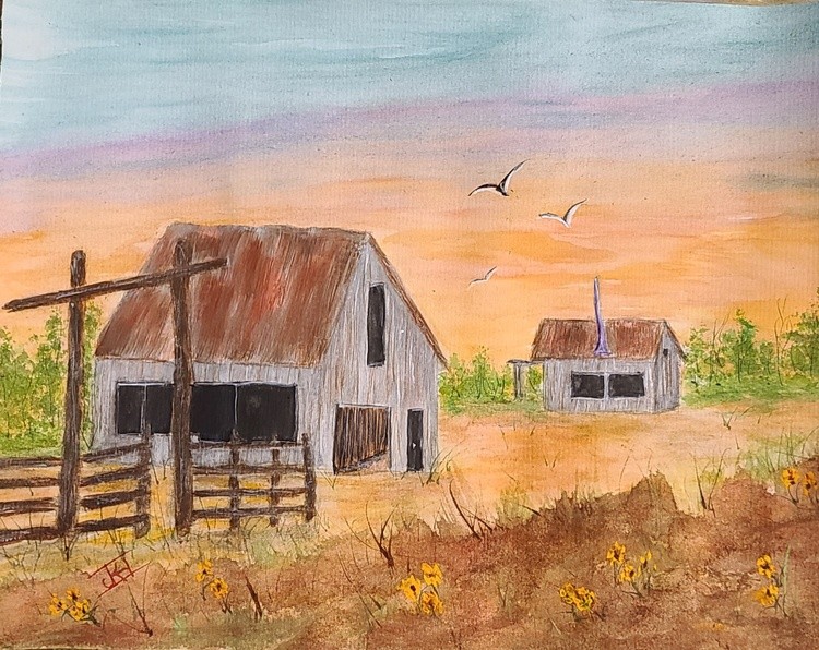 Never use 100 lb paper for watercolor