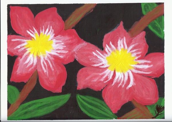 Flowers in Pink