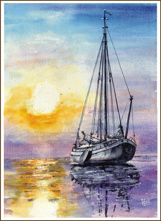 Sunrise on the mudflats