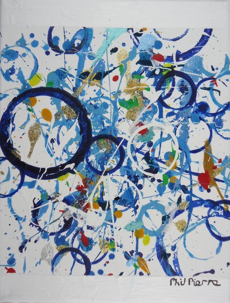 Blue Bubbles 039