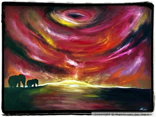 A sunset for two