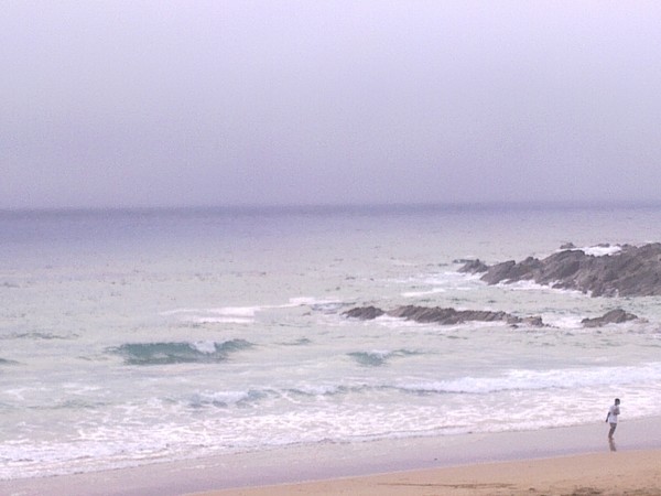 hazy evening