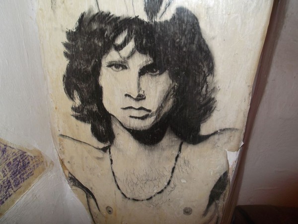 Jim.  Graffiti on the wall.
