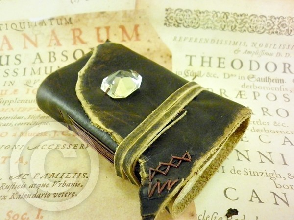 Leather Journal Romantic, Notebook, Diary One Of A