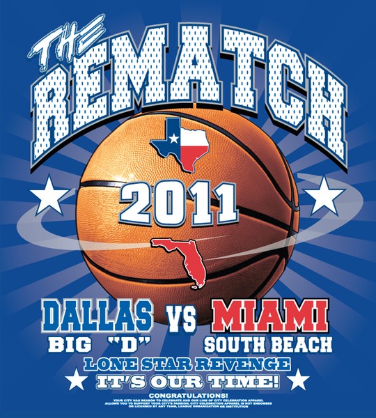 THE REMATCH 2011(miami vs dallas)