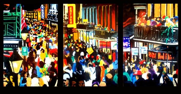 The Bourbon Street Tryptich