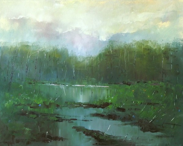 Gilded summer evening