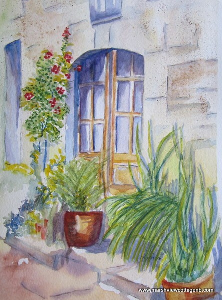 Tuscan doorway