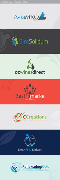 Symbolic logo design portfolio
