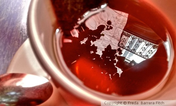 Reflejo de té. 